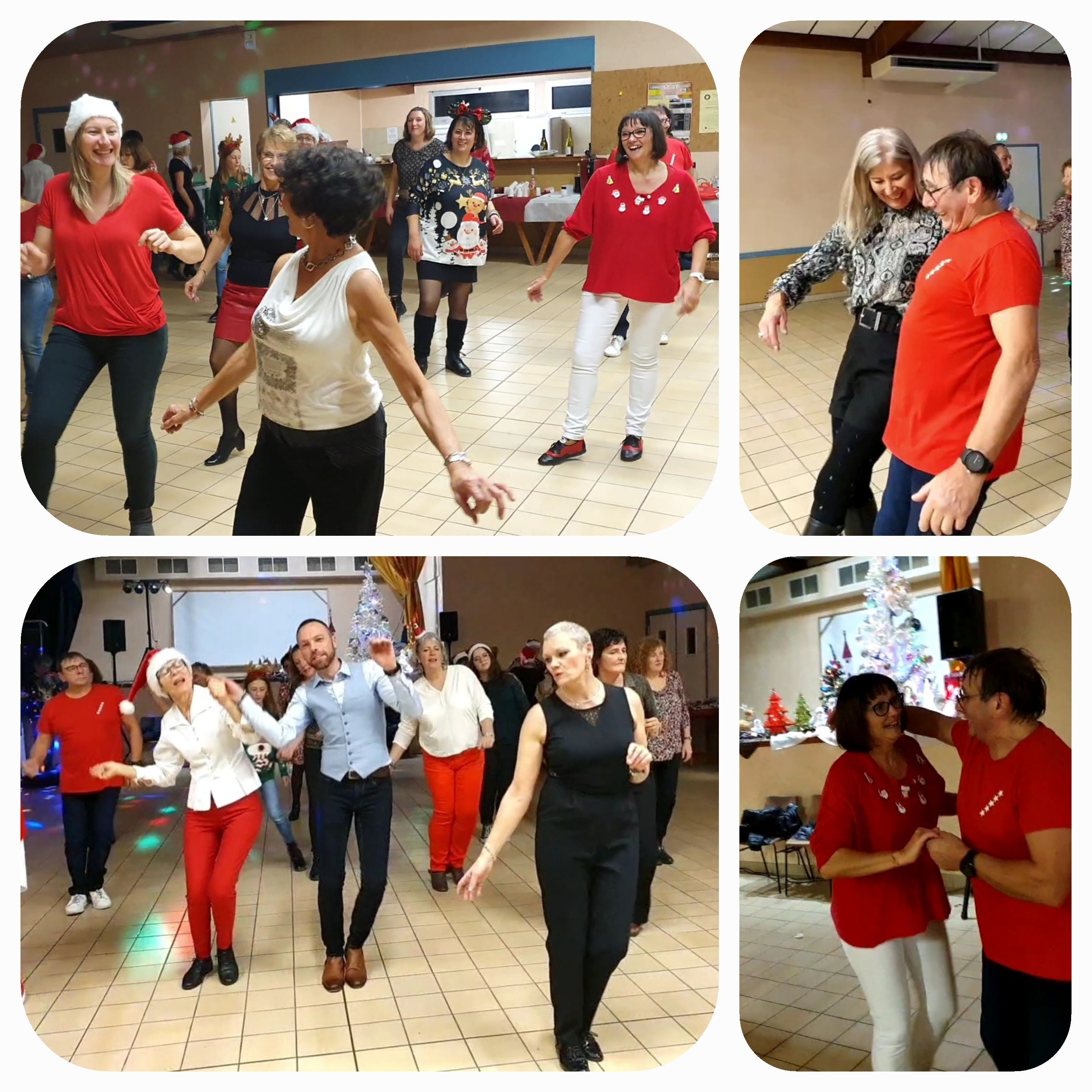 17/12/22 FEUGAROLLES. Les 2 ASSOS BJ DANCE & DANSE MANIA