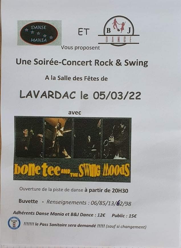 SOIREE CONCERT 5 MARS 2022